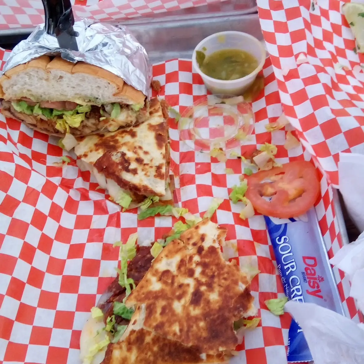 Carnitas Tortas Chicken Quesadilla