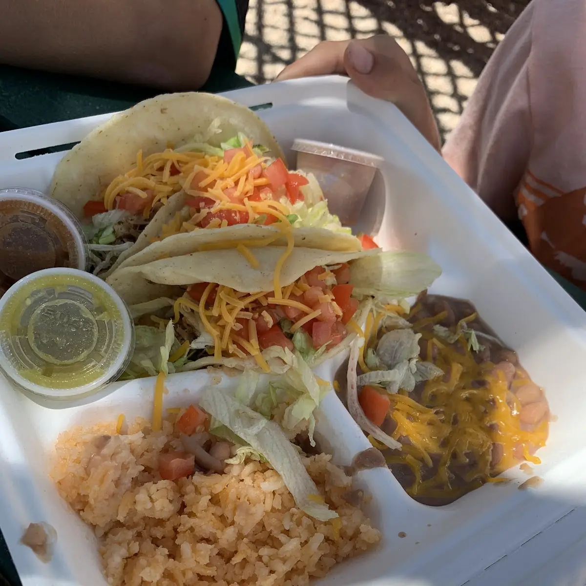 Taco Plate - 3 Tacos BF ckn