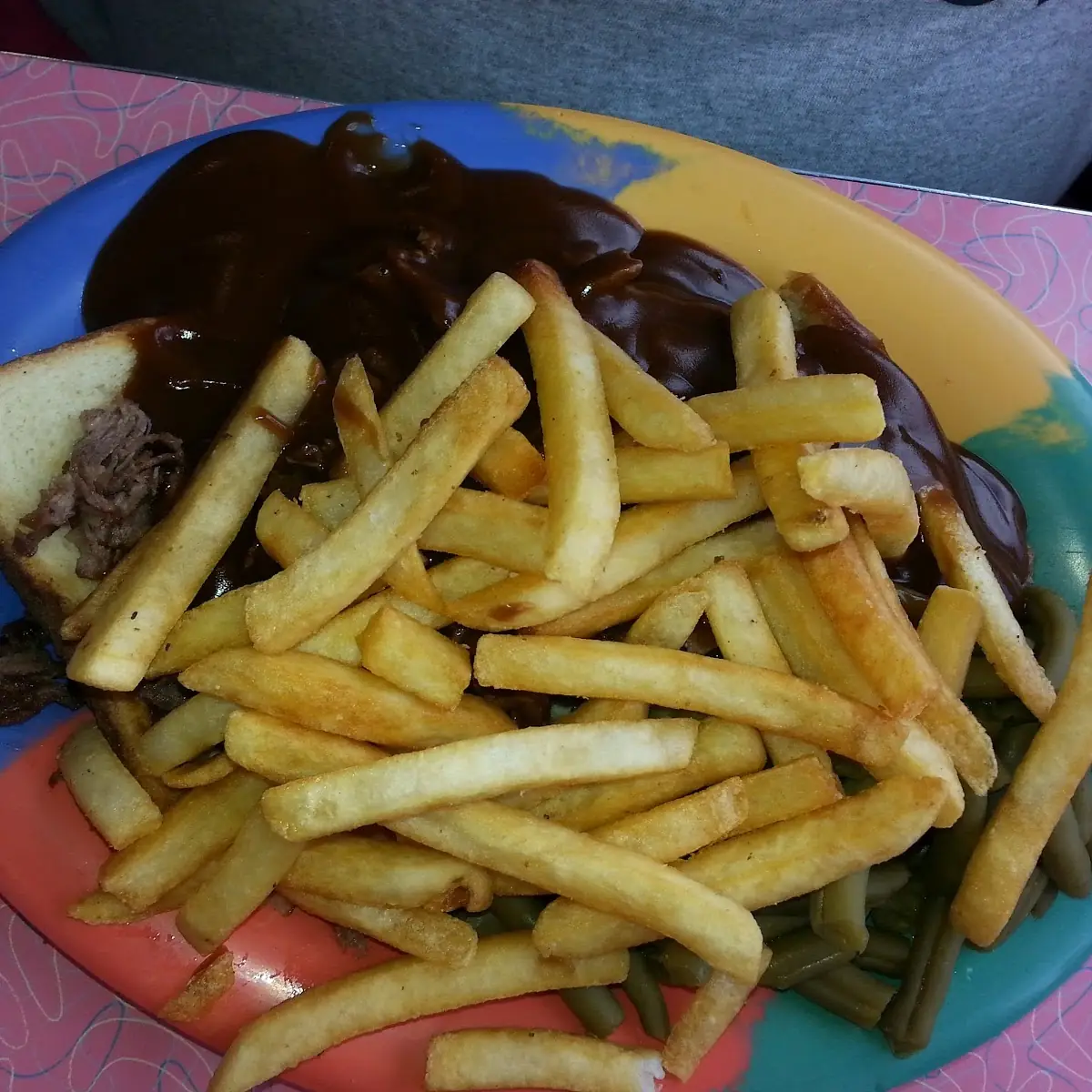 Open Face Roast Beef Sandwich