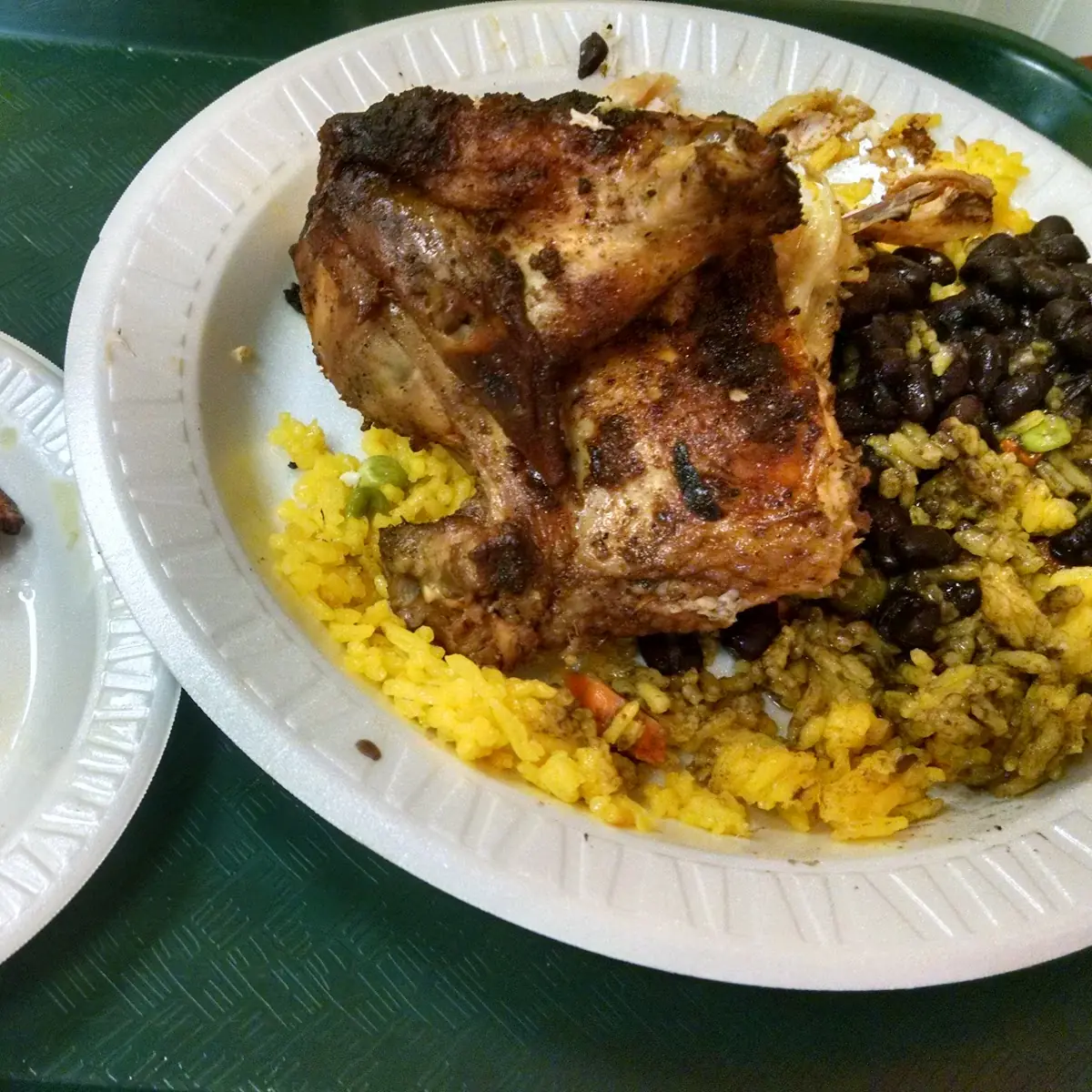 Chicken Rice and Plantains