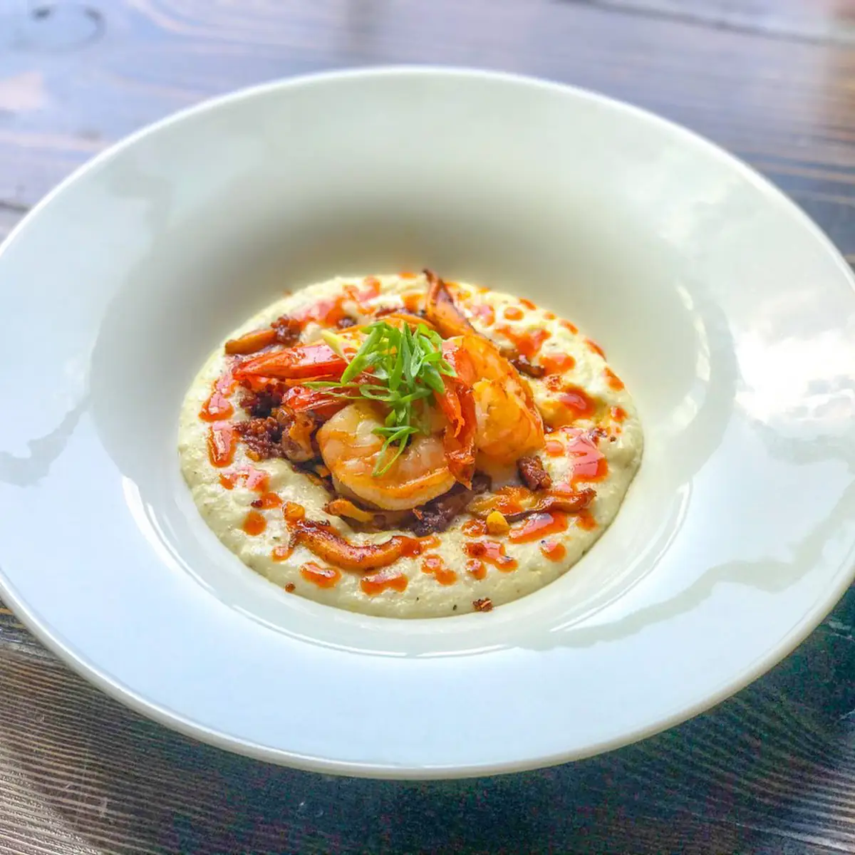 Shrimp & Grits GF