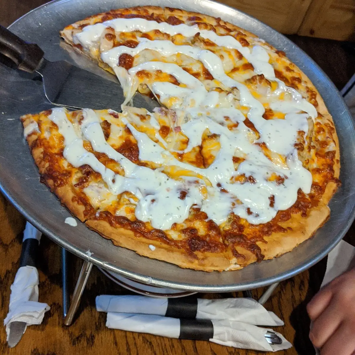 Ranch Chicken Pizza