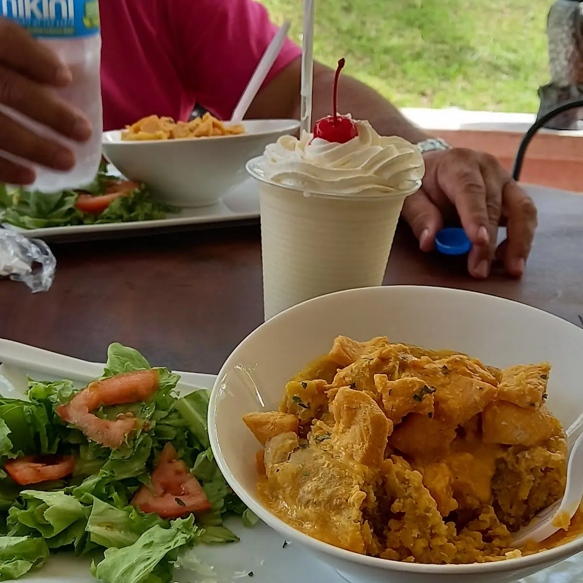 Mofongo Con Pechuga Tropical