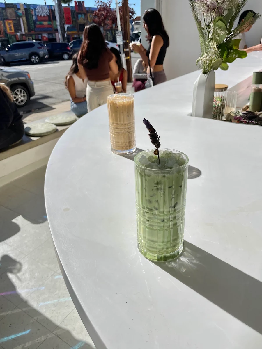 Lavender Matcha