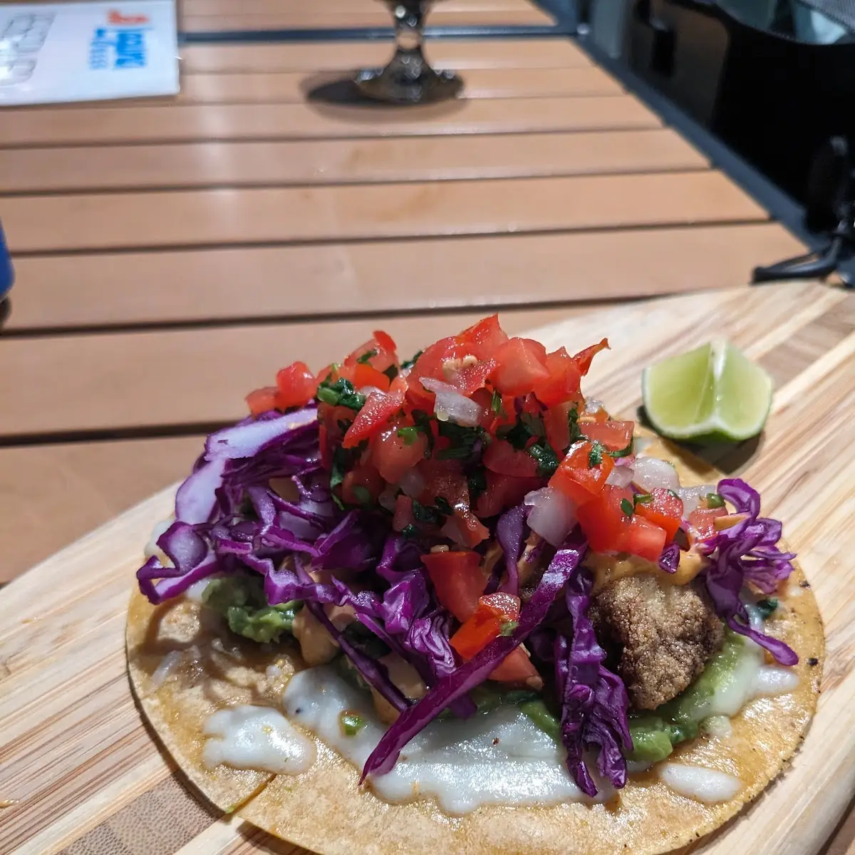 Beer Battered Fish Taco