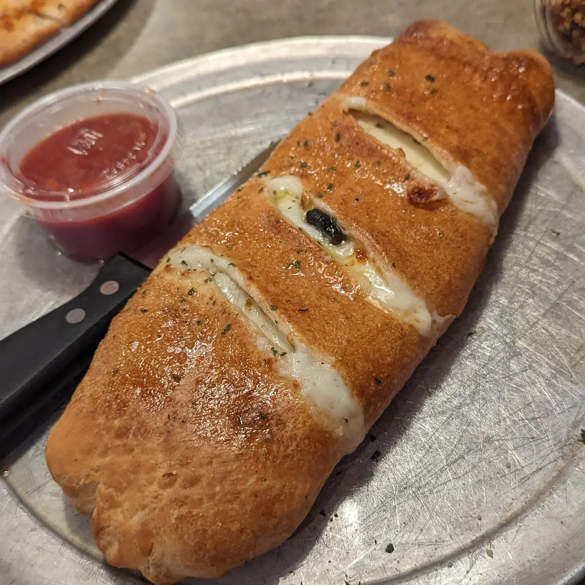 Cheese Steak Stromboli
