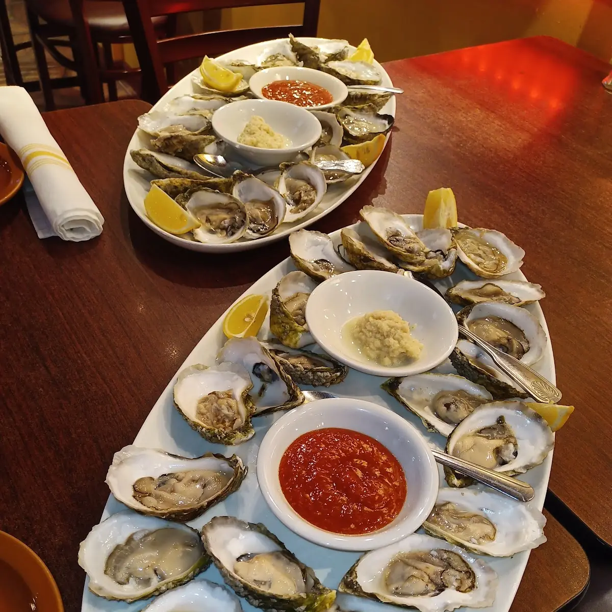 Oysters on the Half Shell