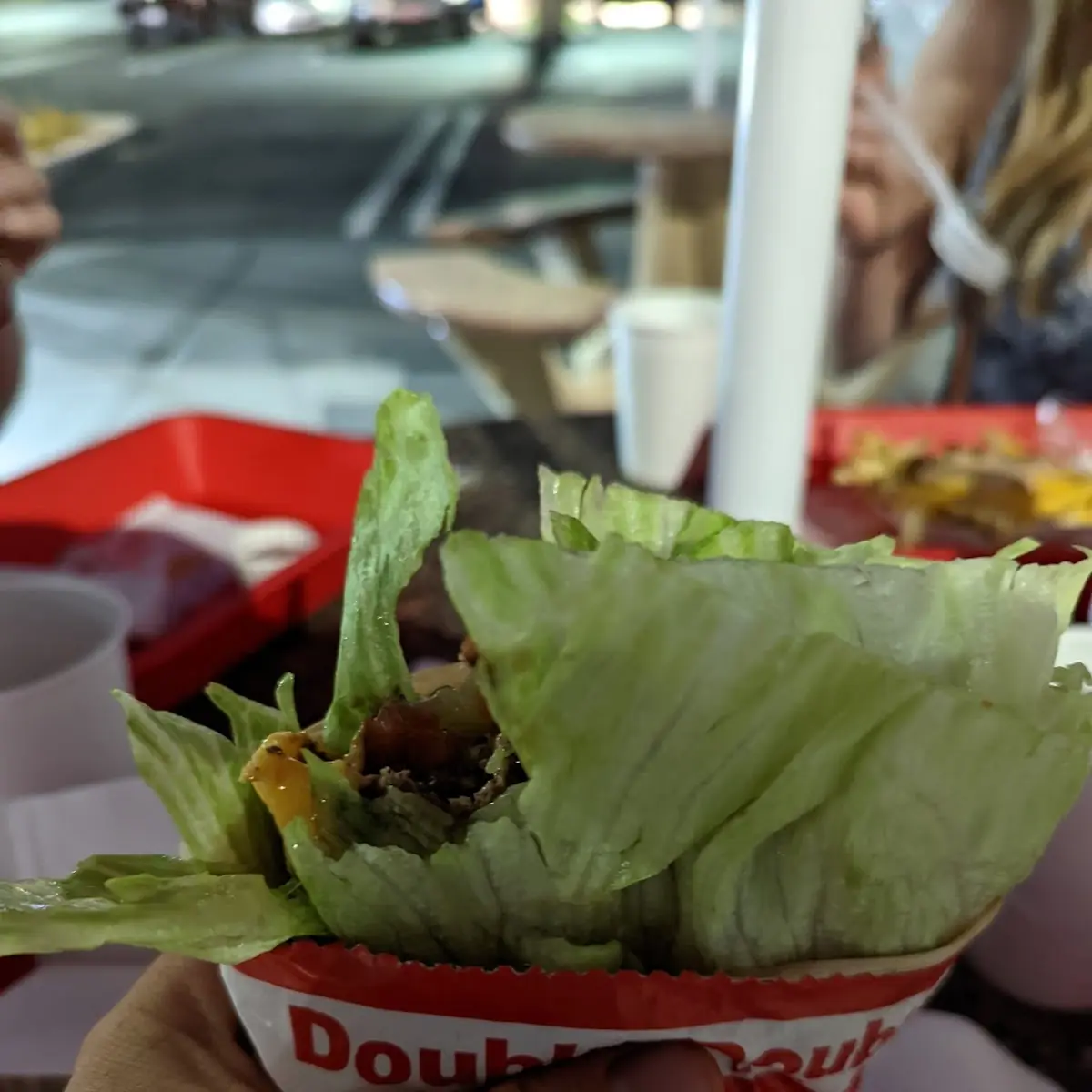 Protein Style Double Cheeseburger