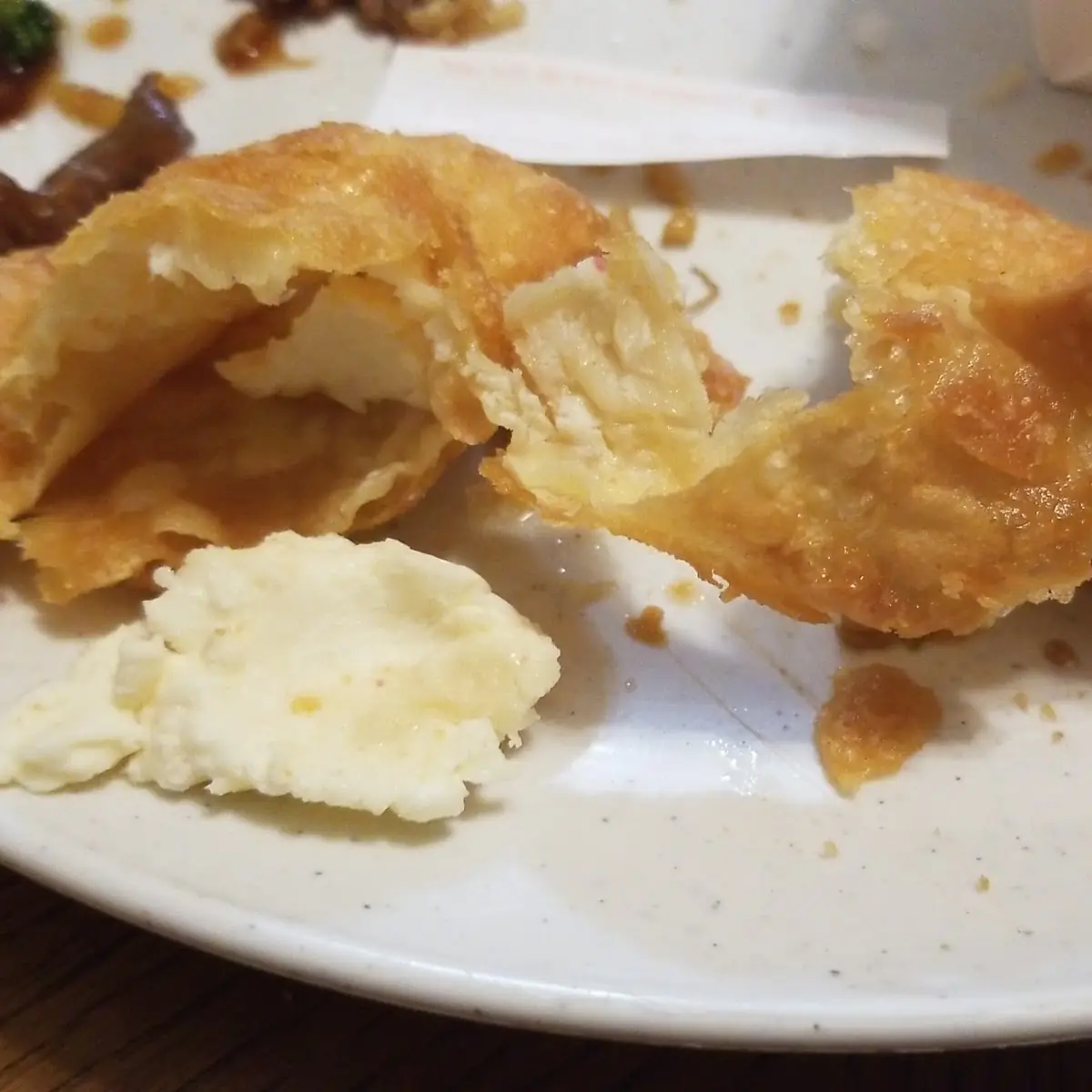 Fried Crab Meat Rangoon