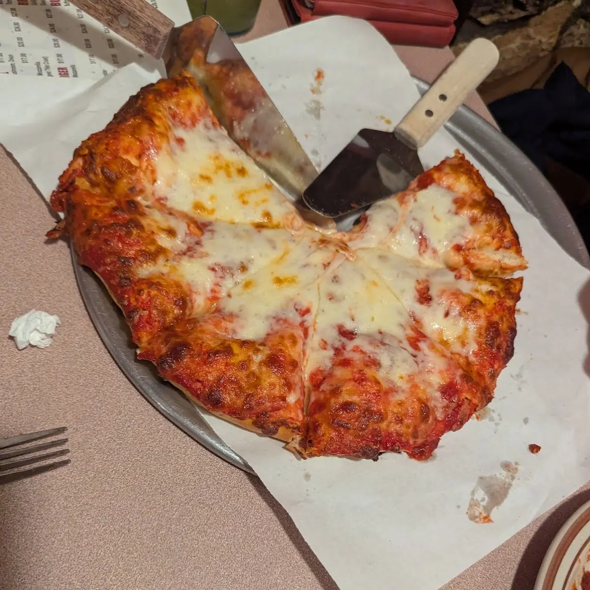 Cheese Crust Cheese Pizza
