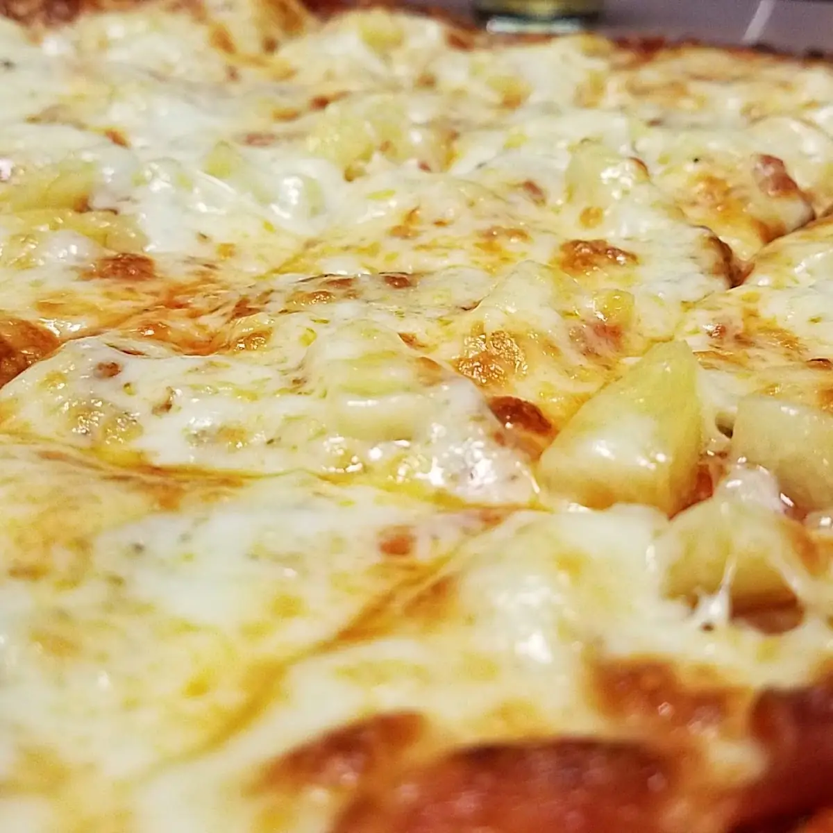 Pineapple Pepperoni Pizza