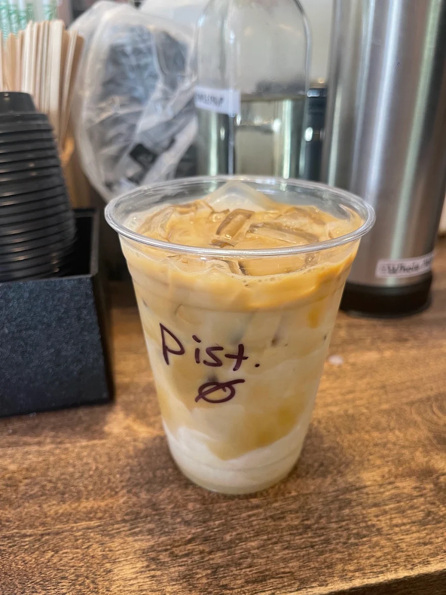 Pistachio Cream Latte