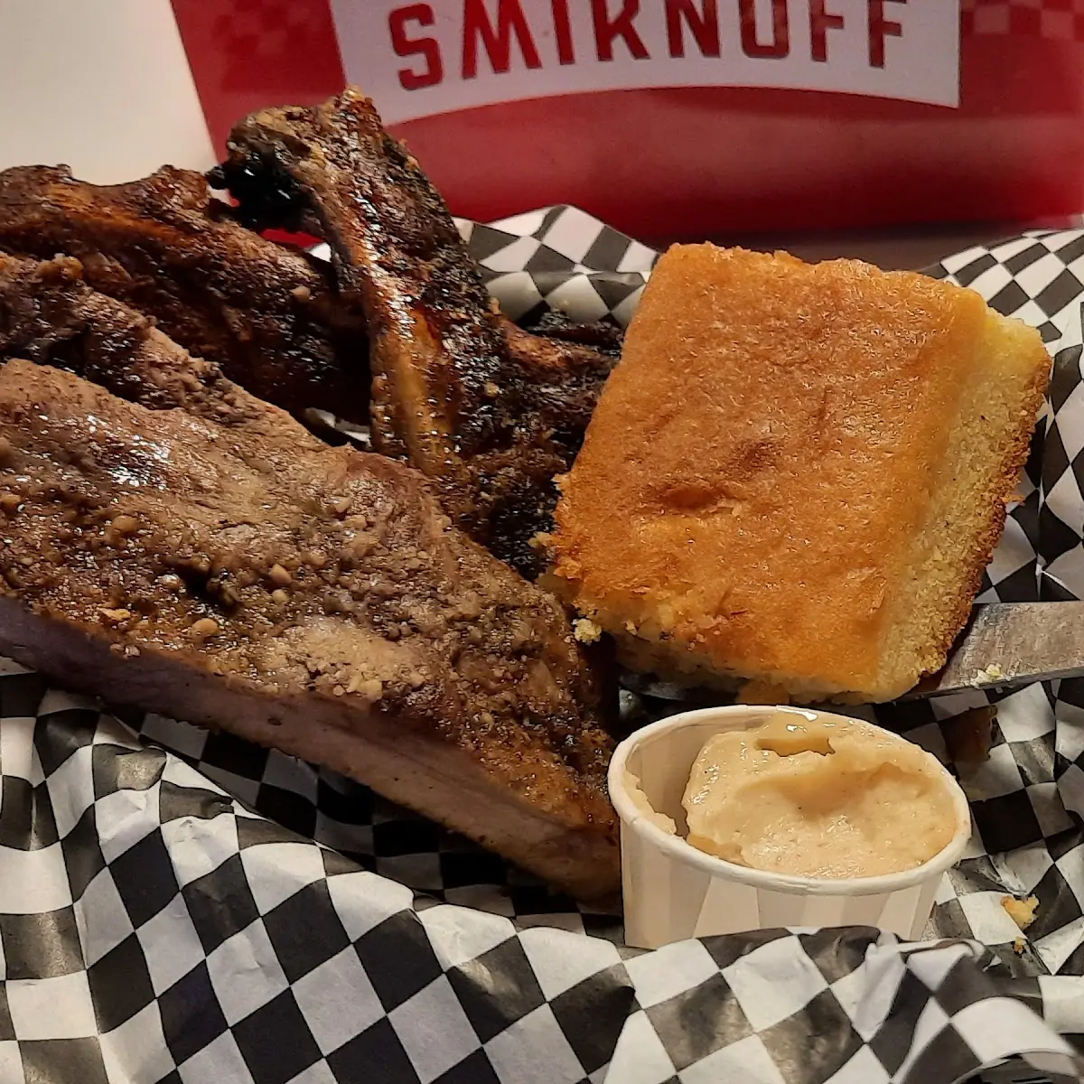 Pork Ribs and Cornbread