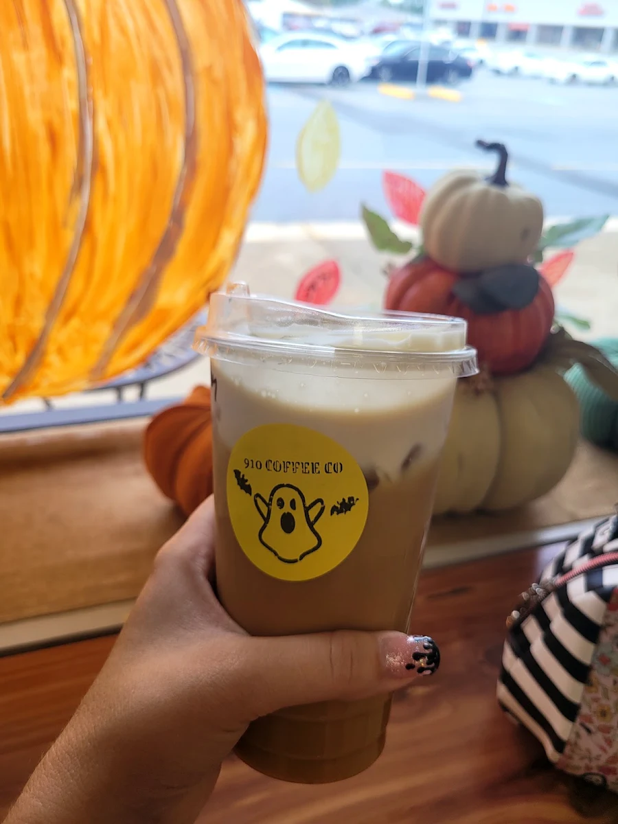 Pumpkin Spice Latte with Pumpkin Cold Foam