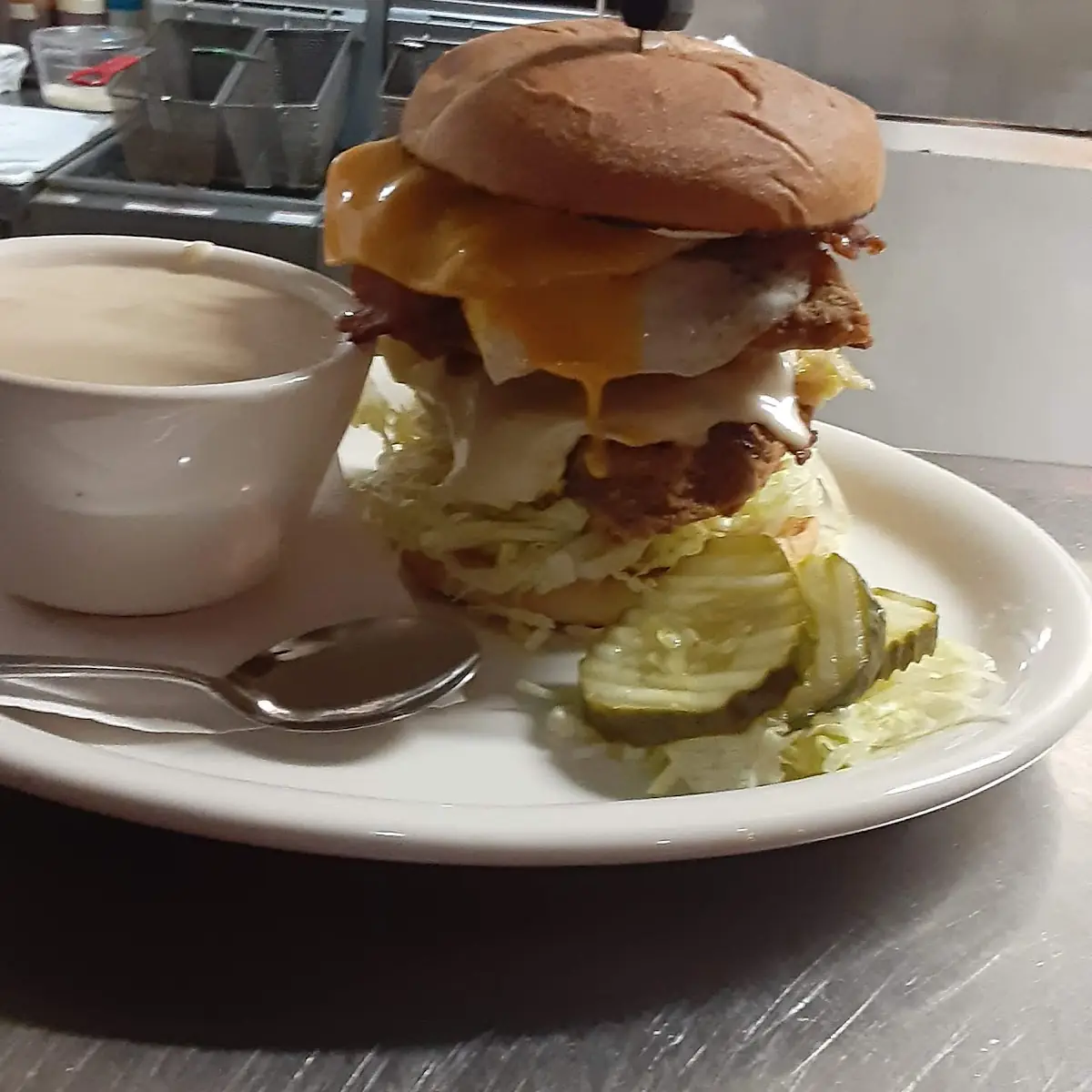 Country Fried Steak Sandwich