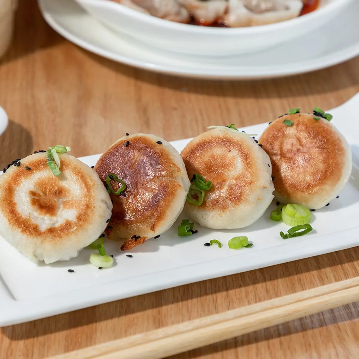 Pan Fried Pork Buns