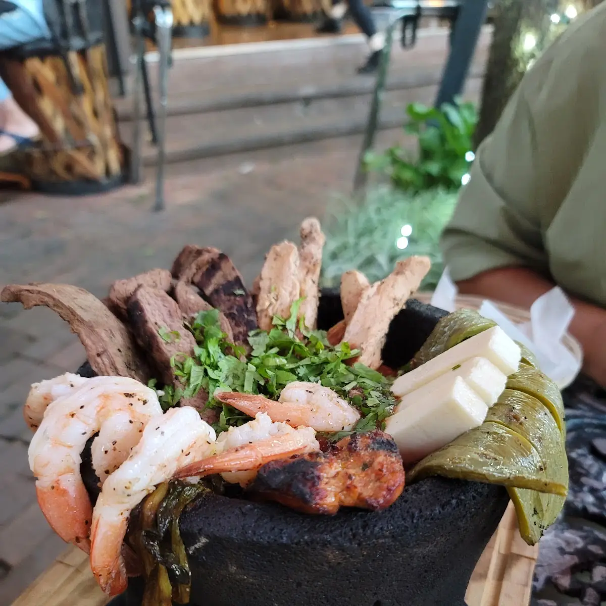 Molcajete Coyotes-Steak and Shrimp