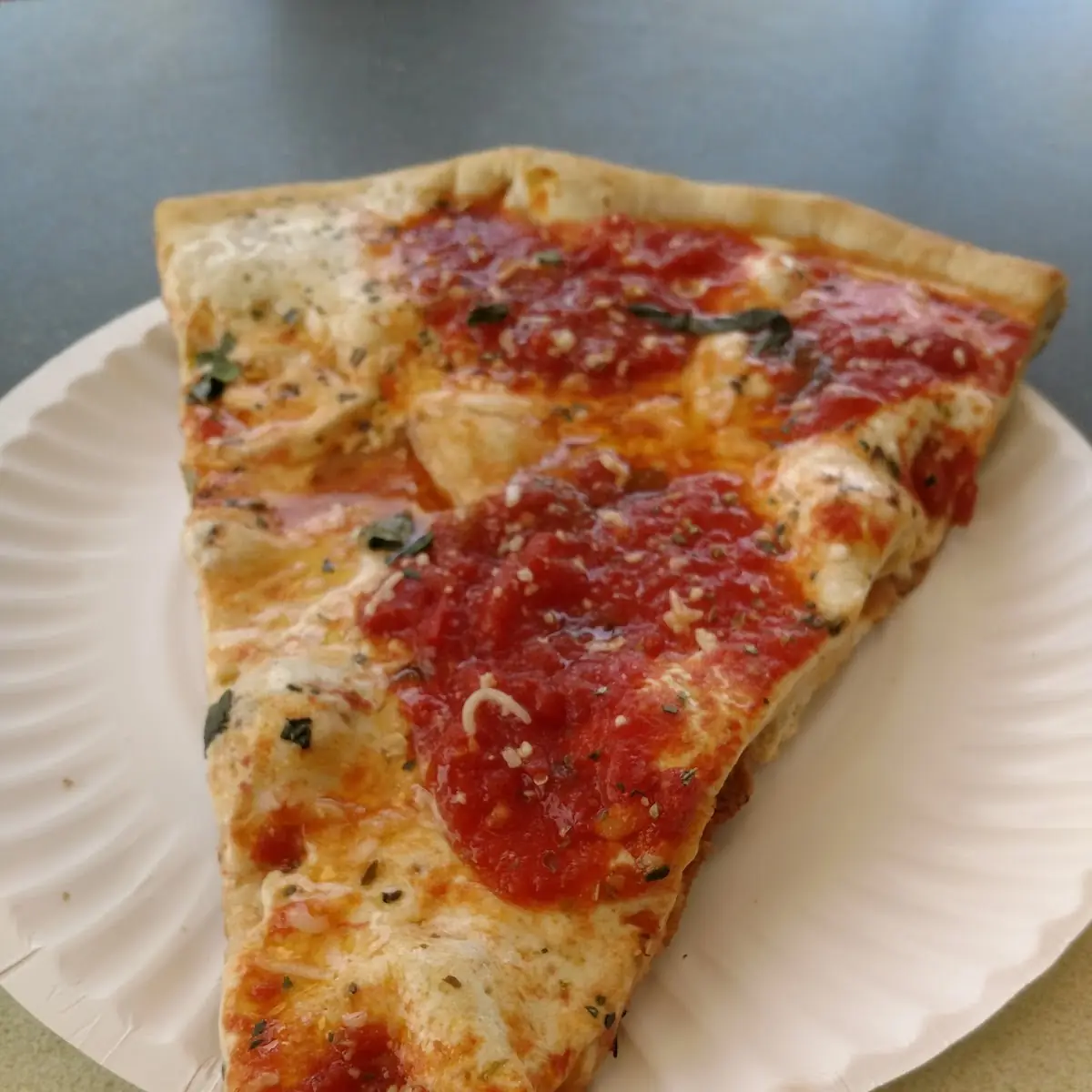 Margarita Pizza Slice