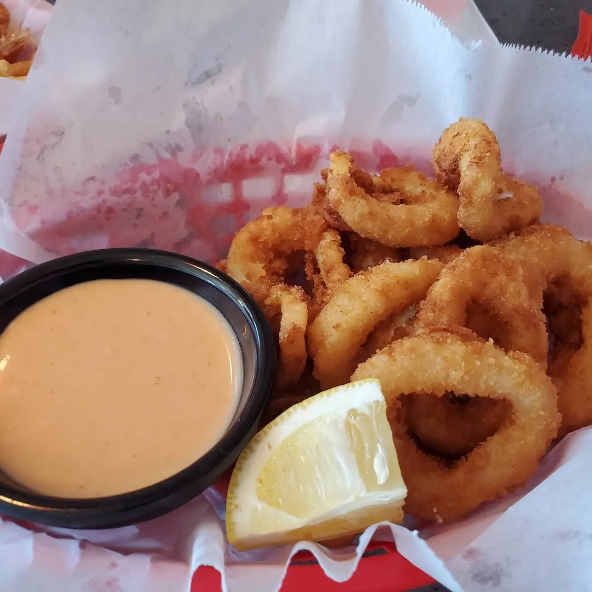Deep Fried Calamari Rings
