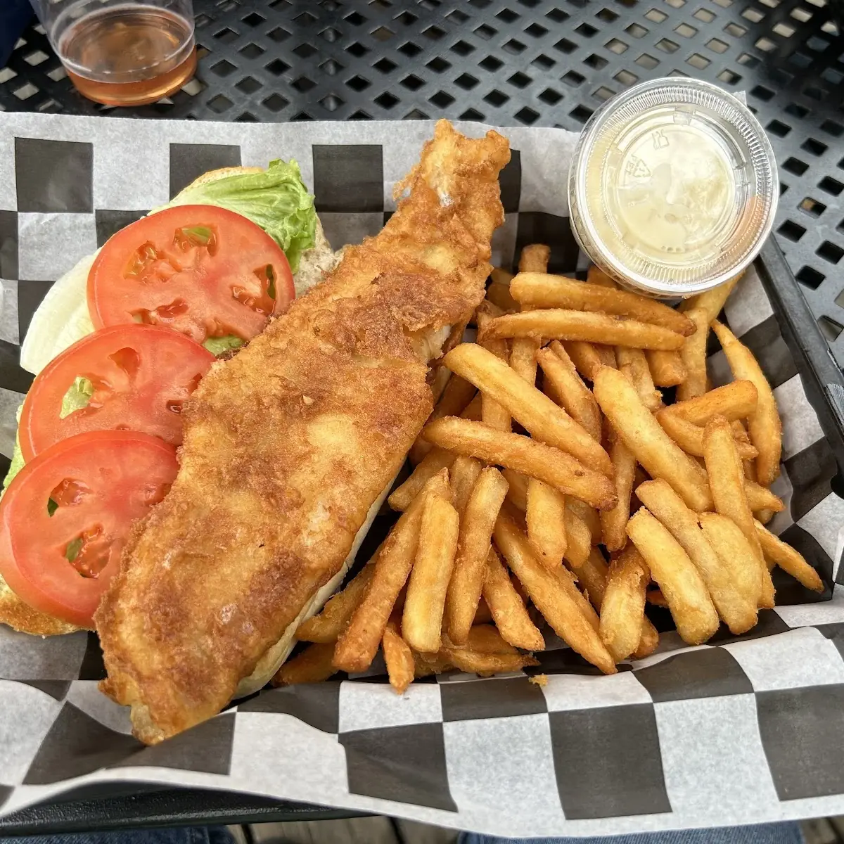 Walleye Sandwich