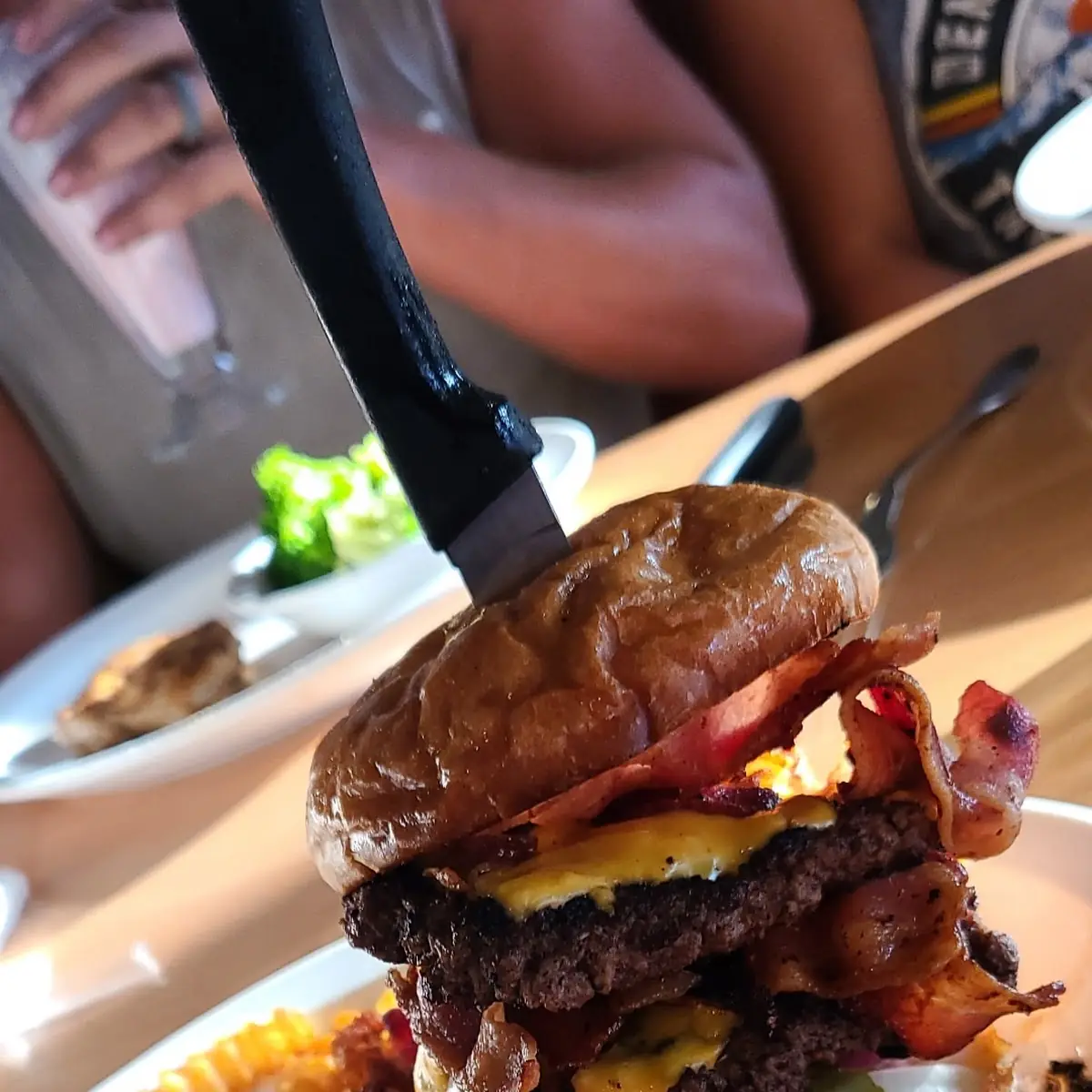 Burger and Fries