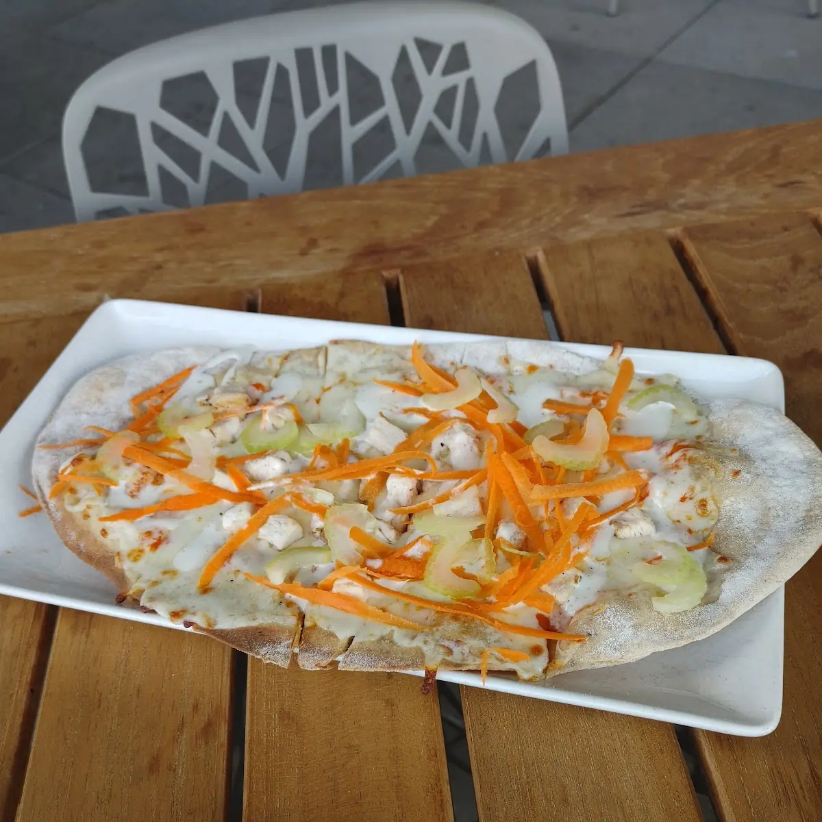 Buffalo Chicken Flatbread