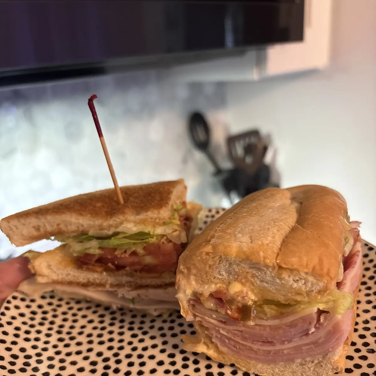 Triple Decker Ham Turkey Roast Beef