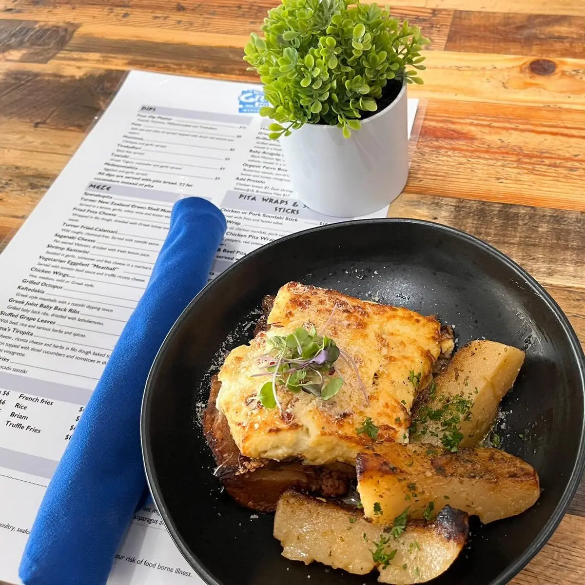 Fried Feta Cheese