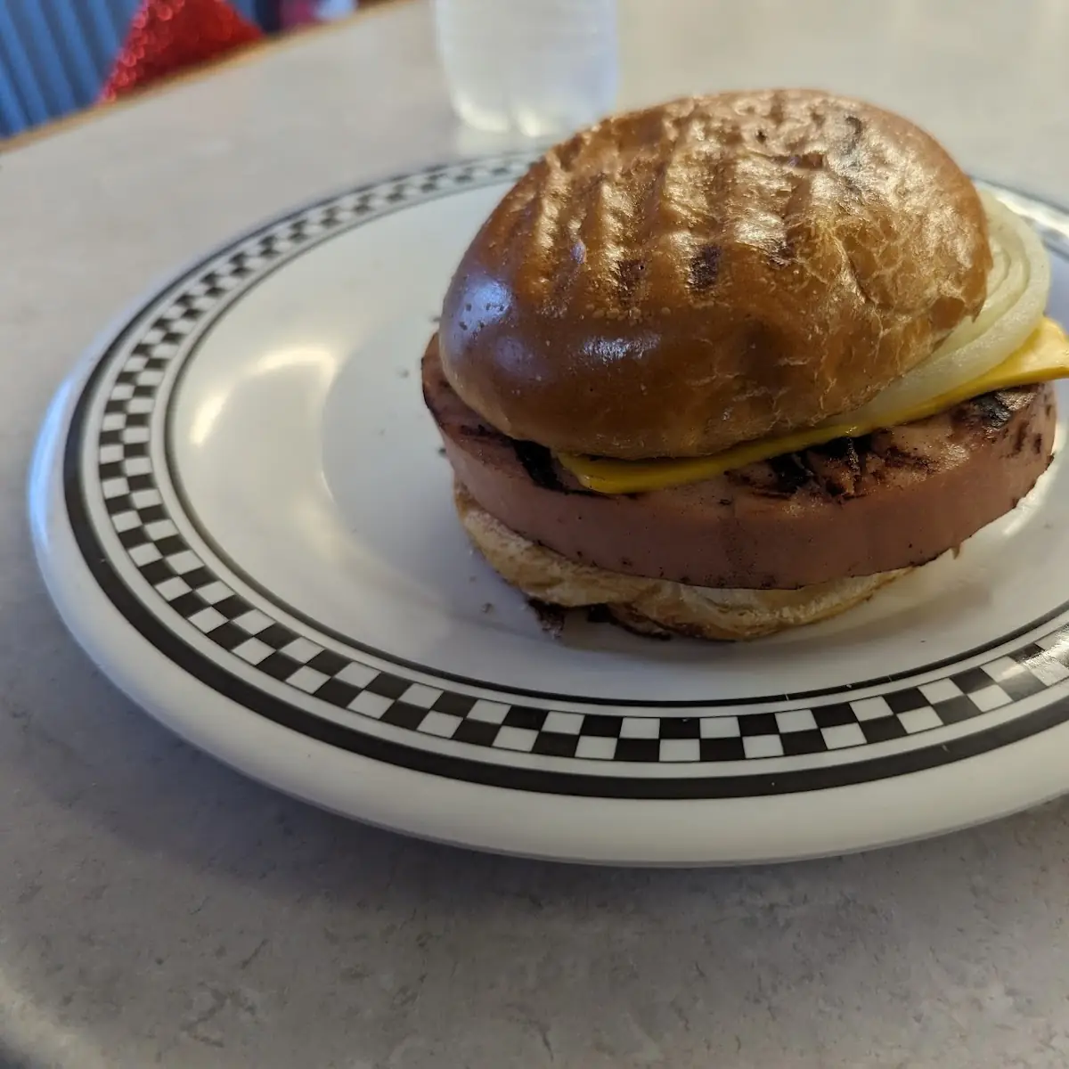 Fried Bologna Sandwich