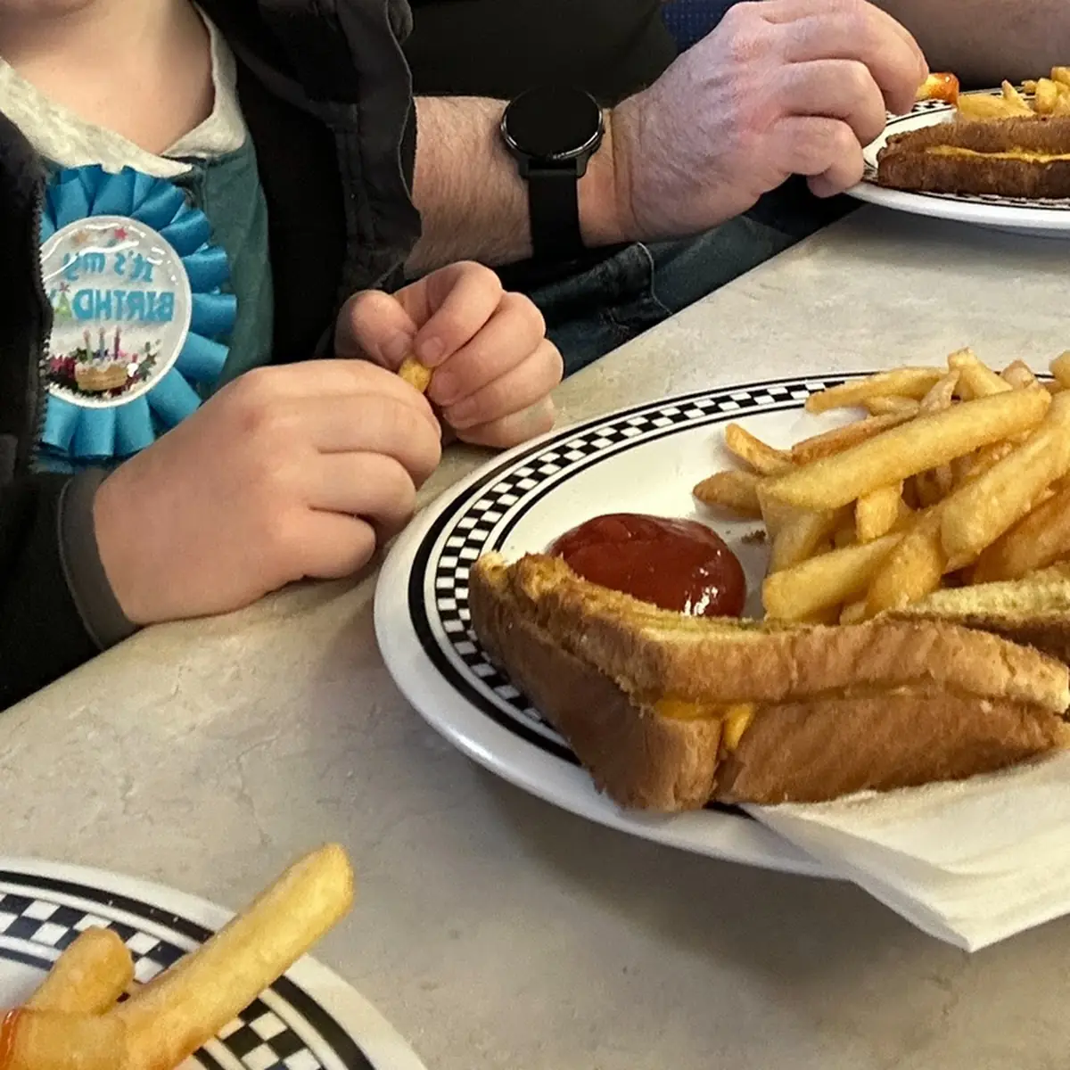 Grilled Cheese and Fries