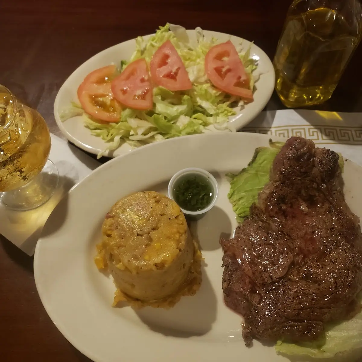 Ribeye Steak with Mofongo