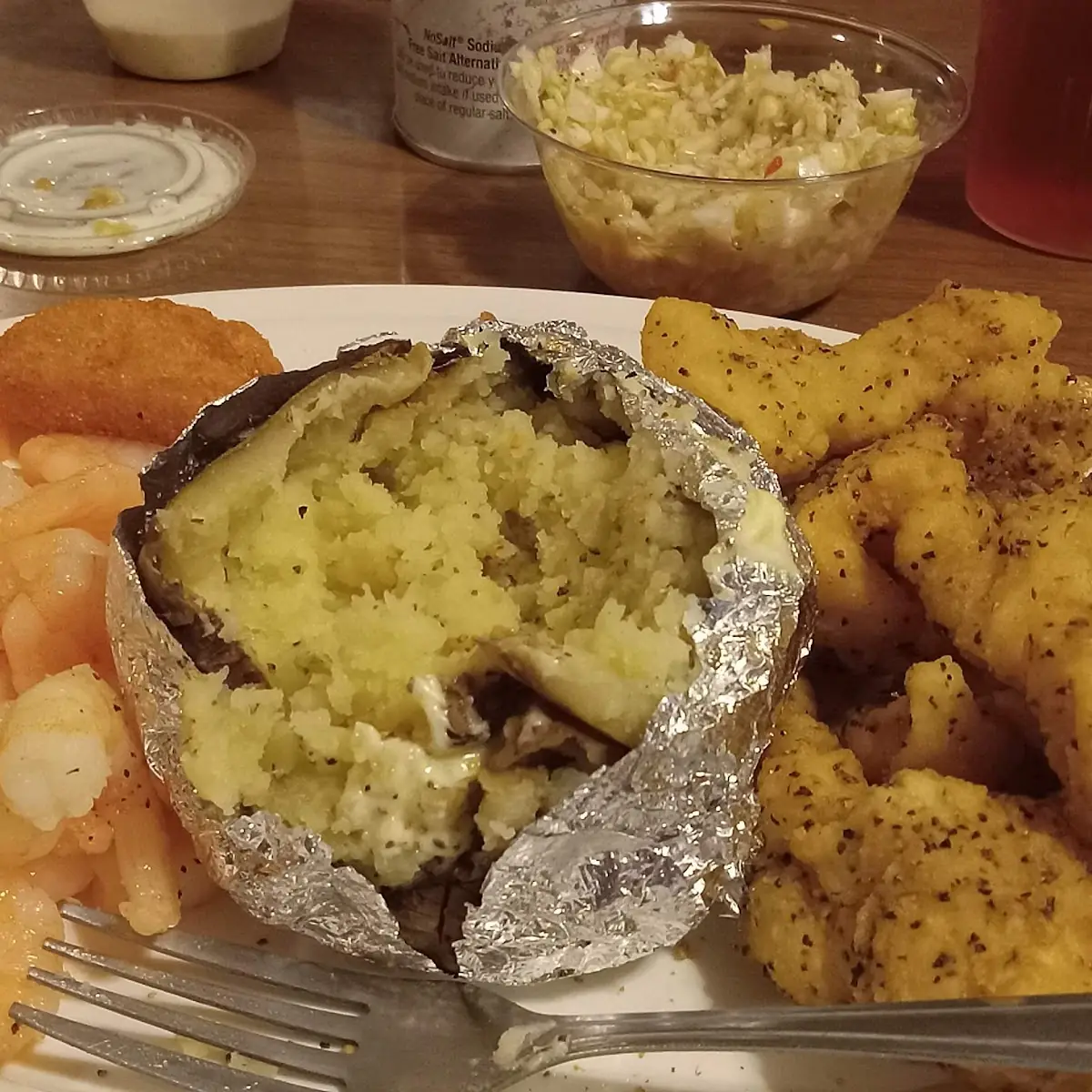 Shrimp & Salt & Pepper Catfish Nuggets Combo