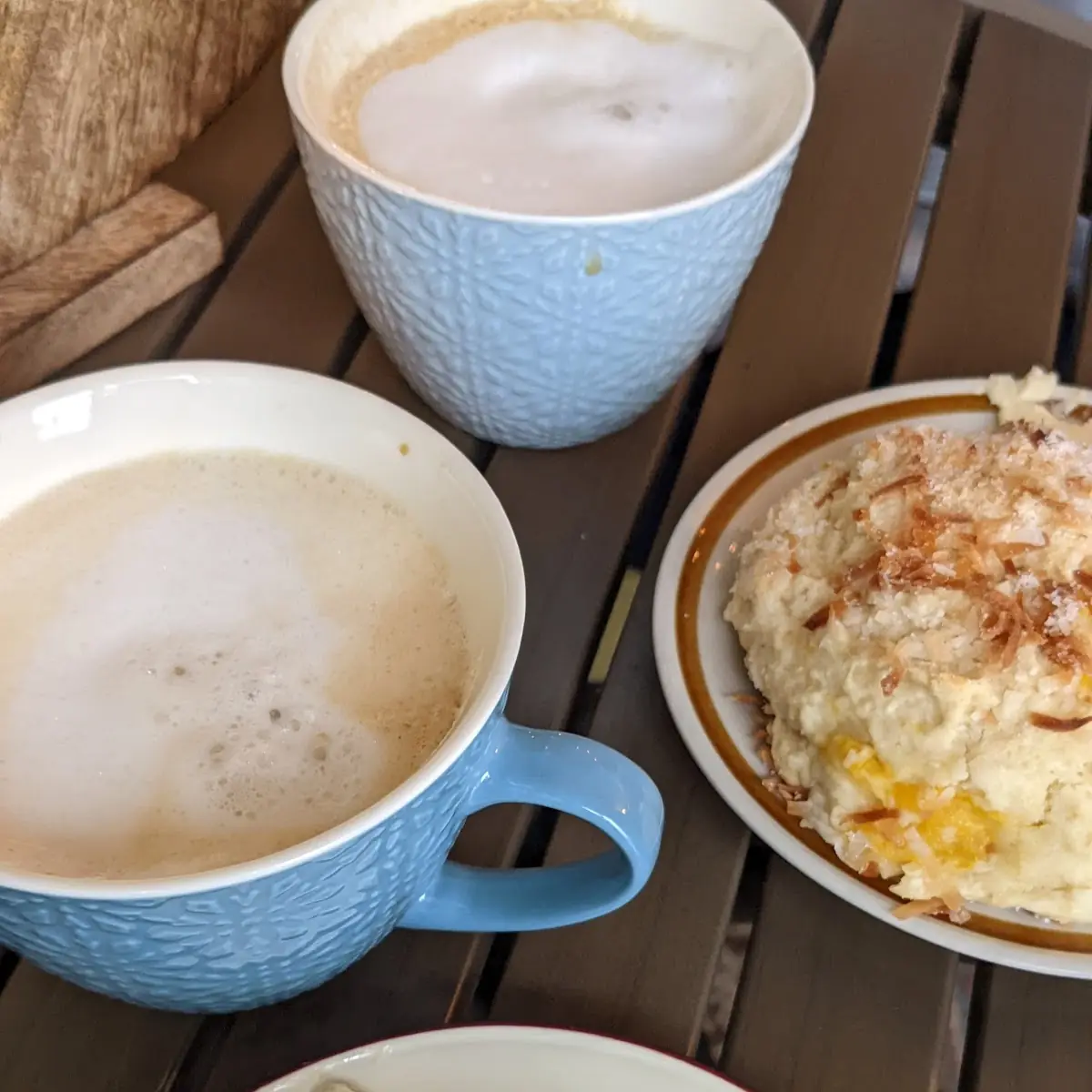 Latte and Scones