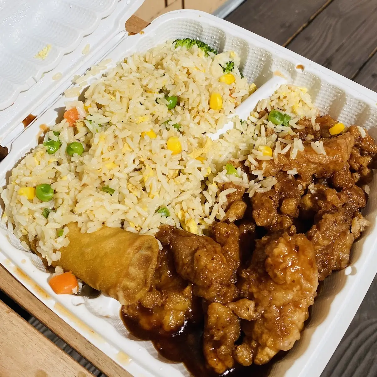 Lunch Special Orange Chicken