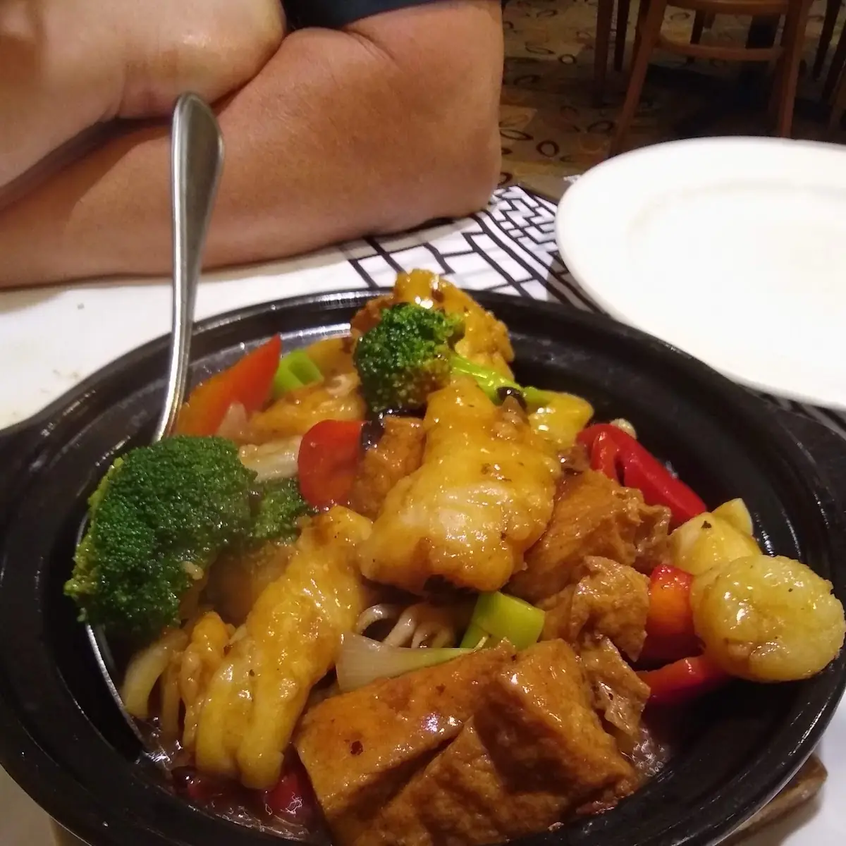 Seafood with Tofu Hot Pot