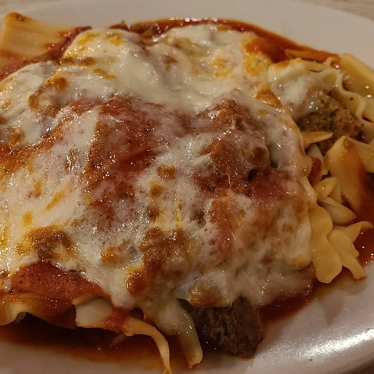 Italian Sausage Lasagna Dinner