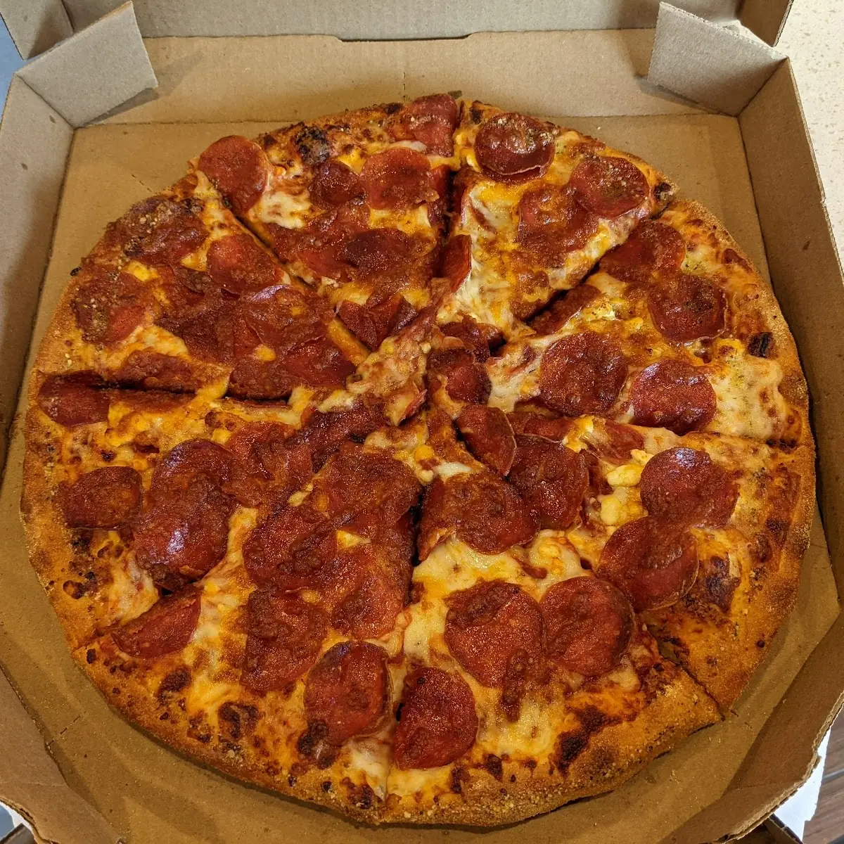 Double Pepperoni Pizza