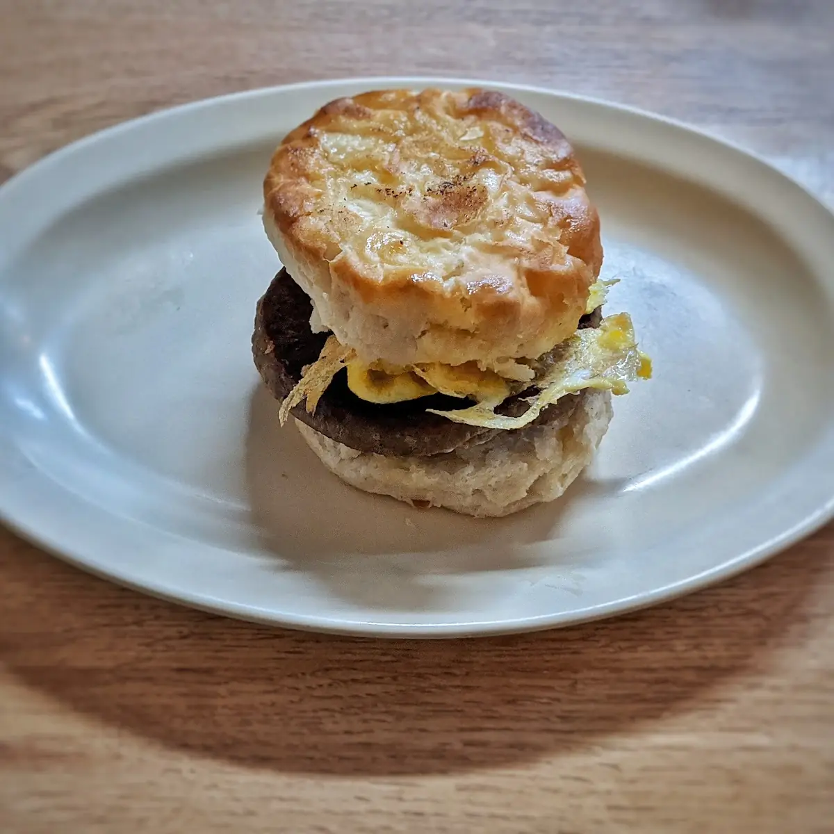 Sausage Egg Biscuit
