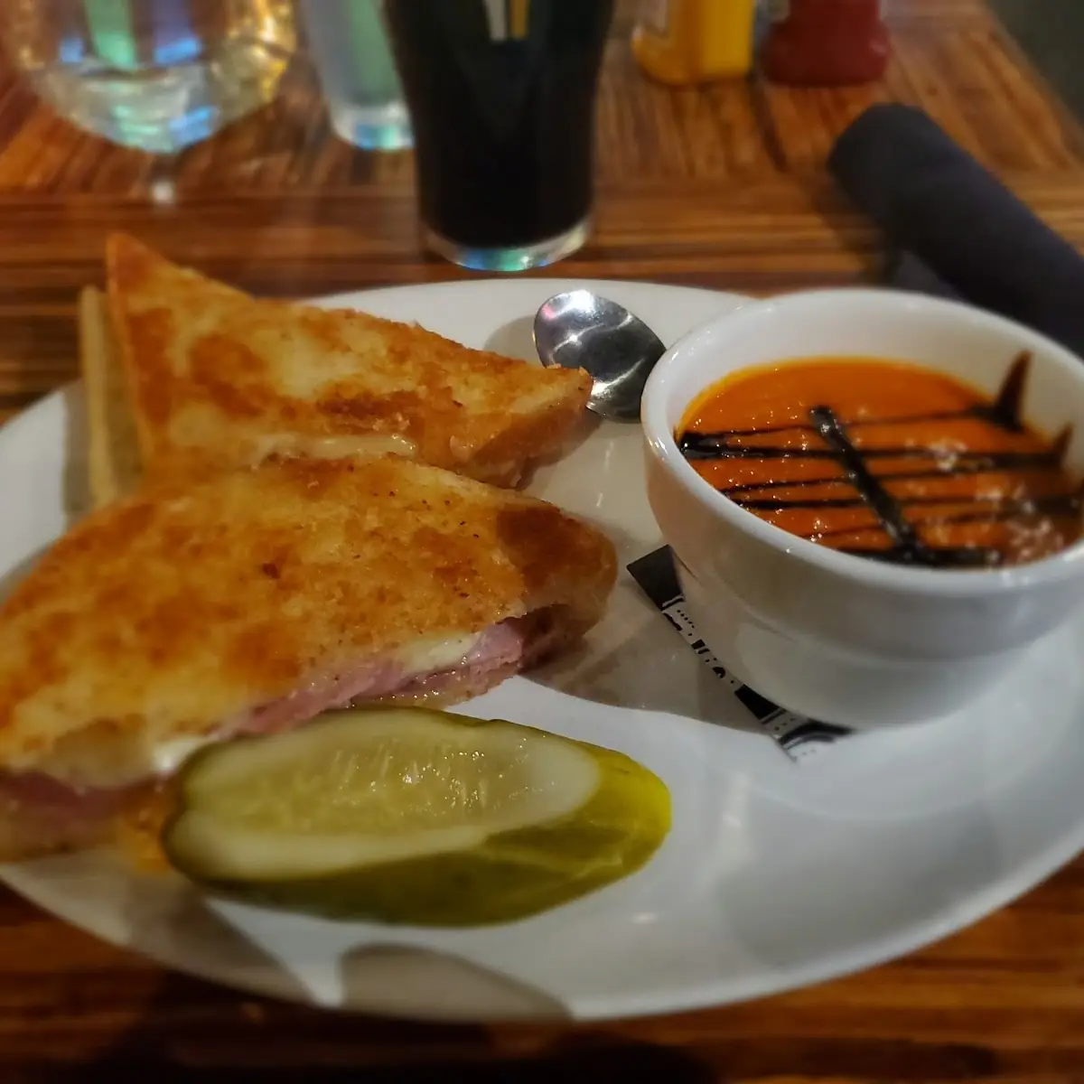 Grilled Cheese and Tomato Soup