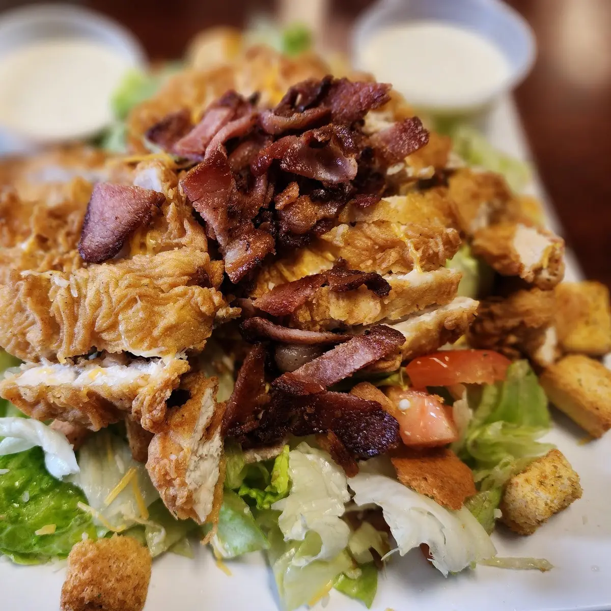 Chicken Bacon Ranch Salad