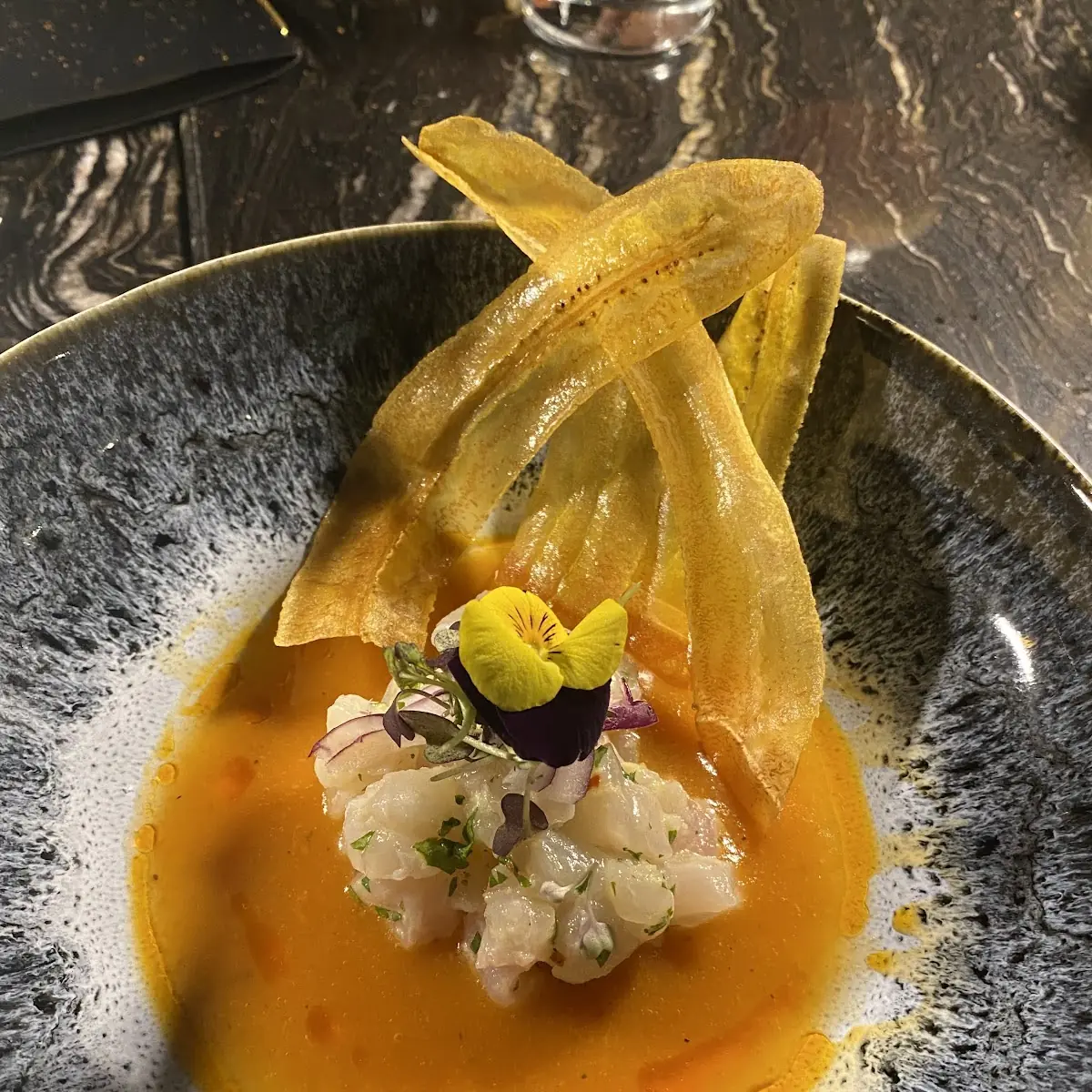 Sea Bass Crudo