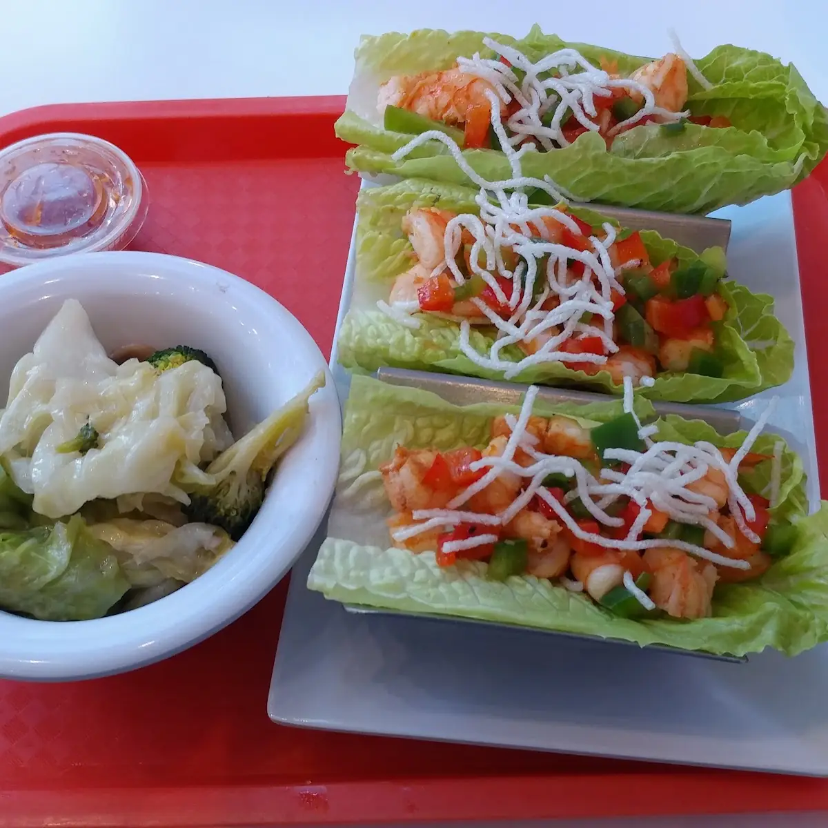 Shrimp Lettuce Wraps