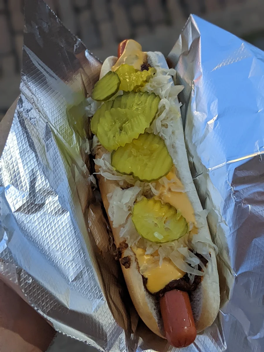 Foot Long Hot Dog