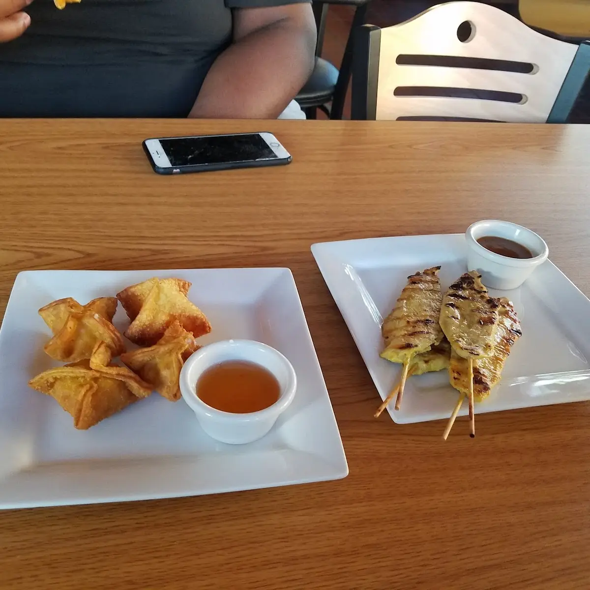 Crab Rangoon& Chicken