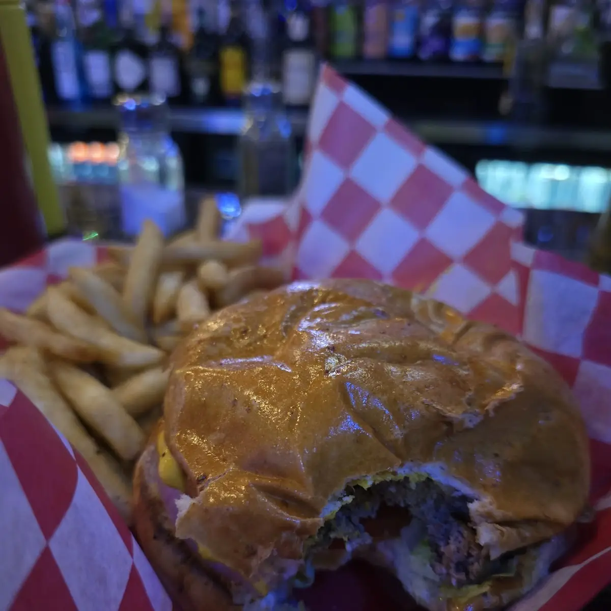 Egg Rolls Cheese Burger