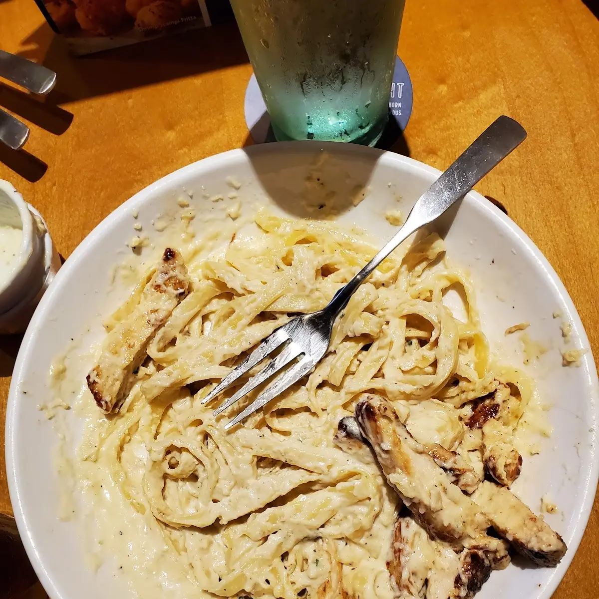 Steak Gorgonzola Alfredo
