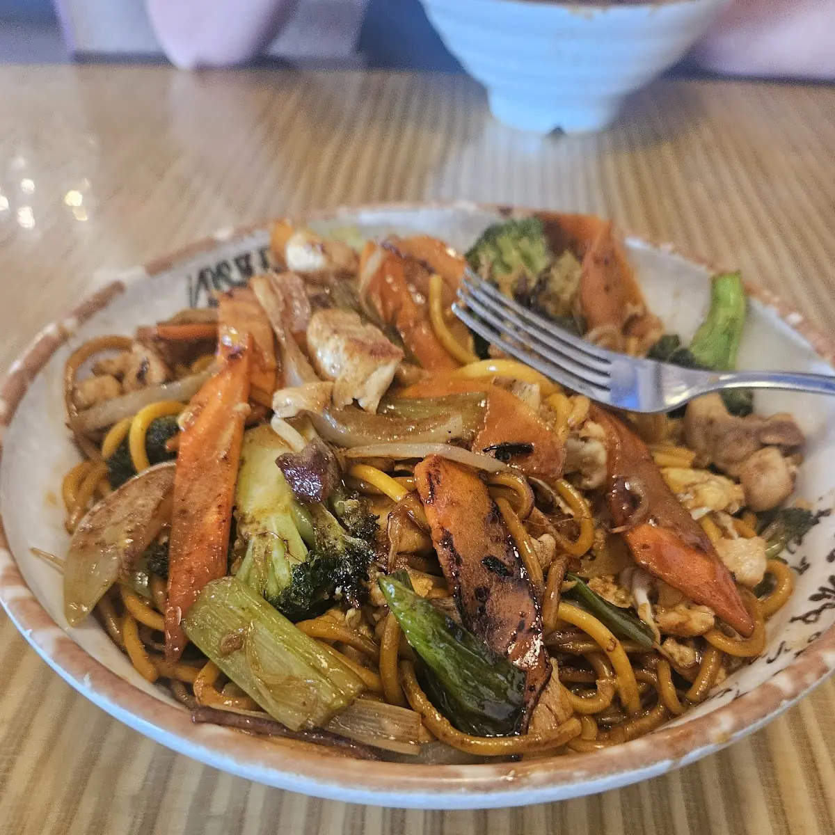 Garlic Chicken Fire Noodles