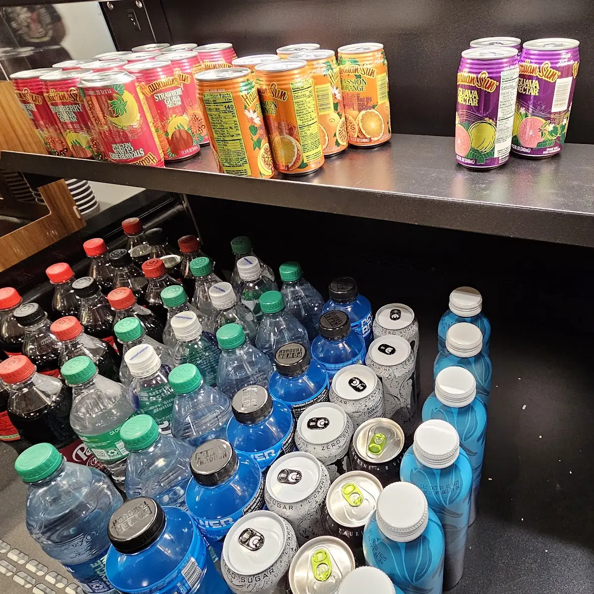 Bottled and Canned Drinks