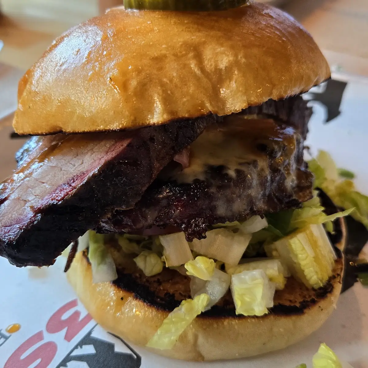 No Sleep 'Til Brisket Burger