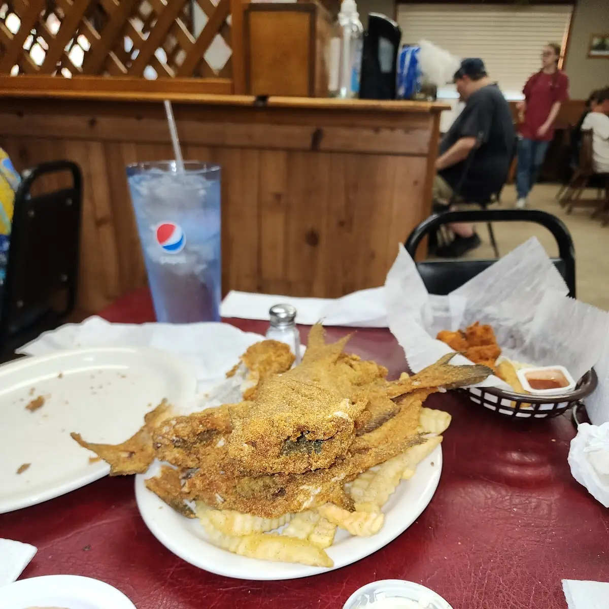 All U Can Eat Catfish Just the 1st Plate